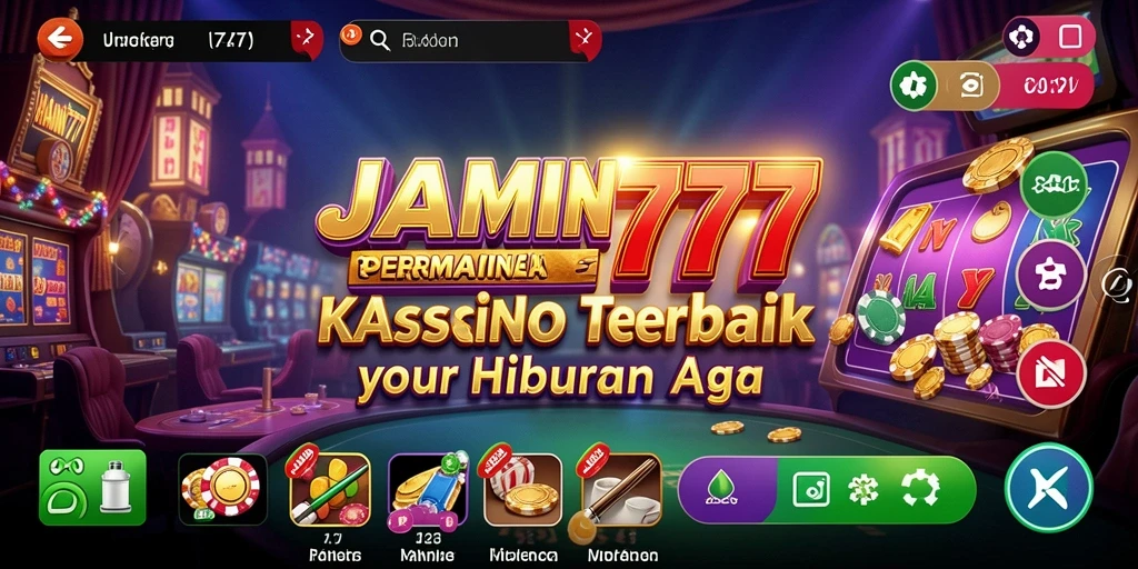Screenshot jam kerja <strong>JAMIN777</strong> menampilkan suasana kasino yang seru.