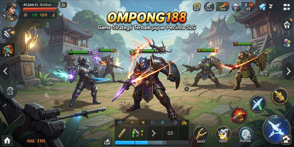 Tangkap layar OMPONG188 dengan aksi strategi yang mendebarkan.