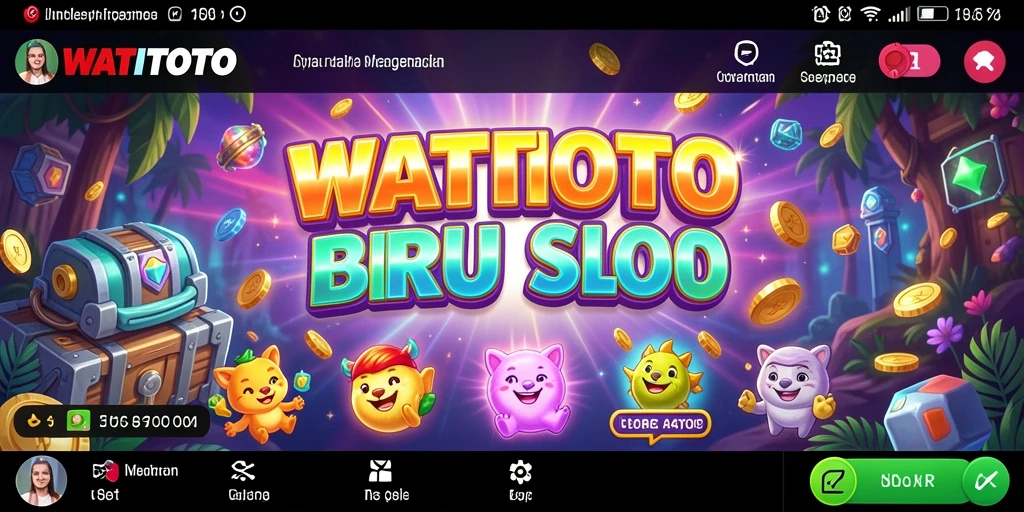 Tampilan gameplay WATITOTO yang menarik dan mengasyikkan.