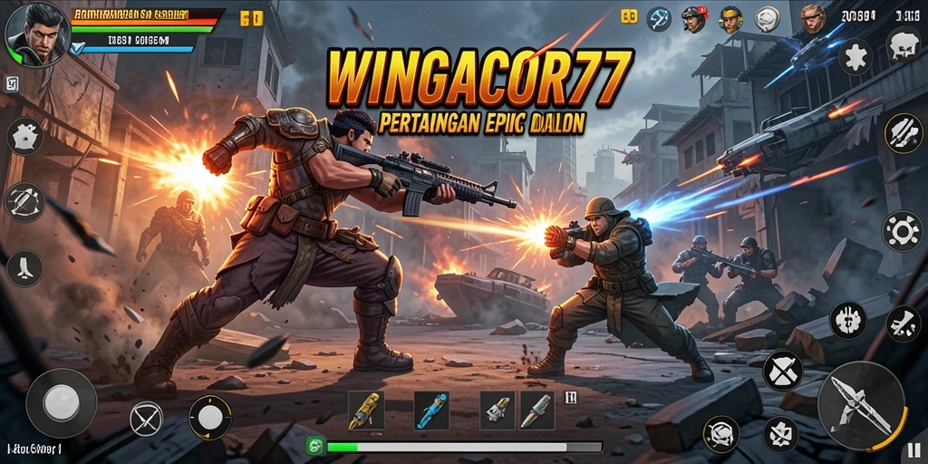 Tangkapan layar utama menunjukkan keseruan gameplay Action WINGACOR77.
